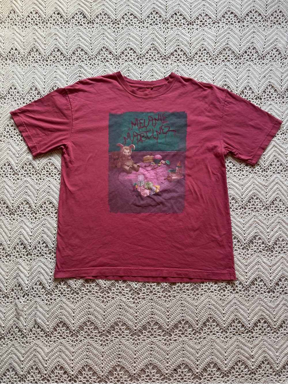 Melanie Martinez The Trilogy Tour Baby Room T-Shirt Merch Goth Fairycore Pink